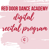 Digital Recital Program Template