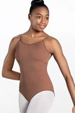 Skin Tone Camisole Leotard - Hazelnut