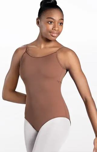 Skin Tone Camisole Leotard - Hazelnut