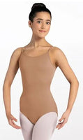 Skin Tone Camisole Leotard - Honey