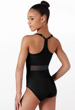 Black Adjustable Racerback Leotard