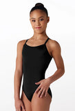 Black Adjustable Racerback Leotard