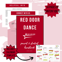 Parent & Student Handbook Template