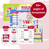 Summer Schedule Templates & Graphics