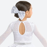 Long Sleeve Velvet Tutu Dress