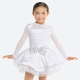 Long Sleeve Velvet Tutu Dress