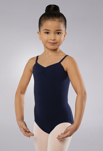 Pinch Front Leotard- Navy – Red Door Dance Academy